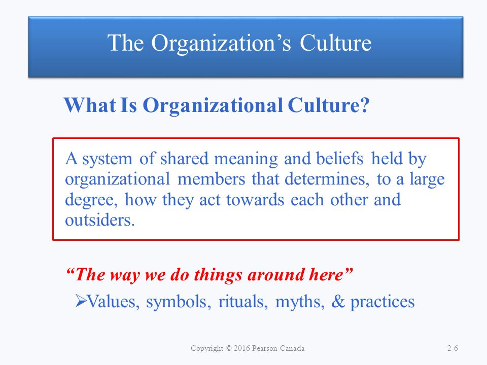 Organizational Culture - PowerPoint PPT Presentation